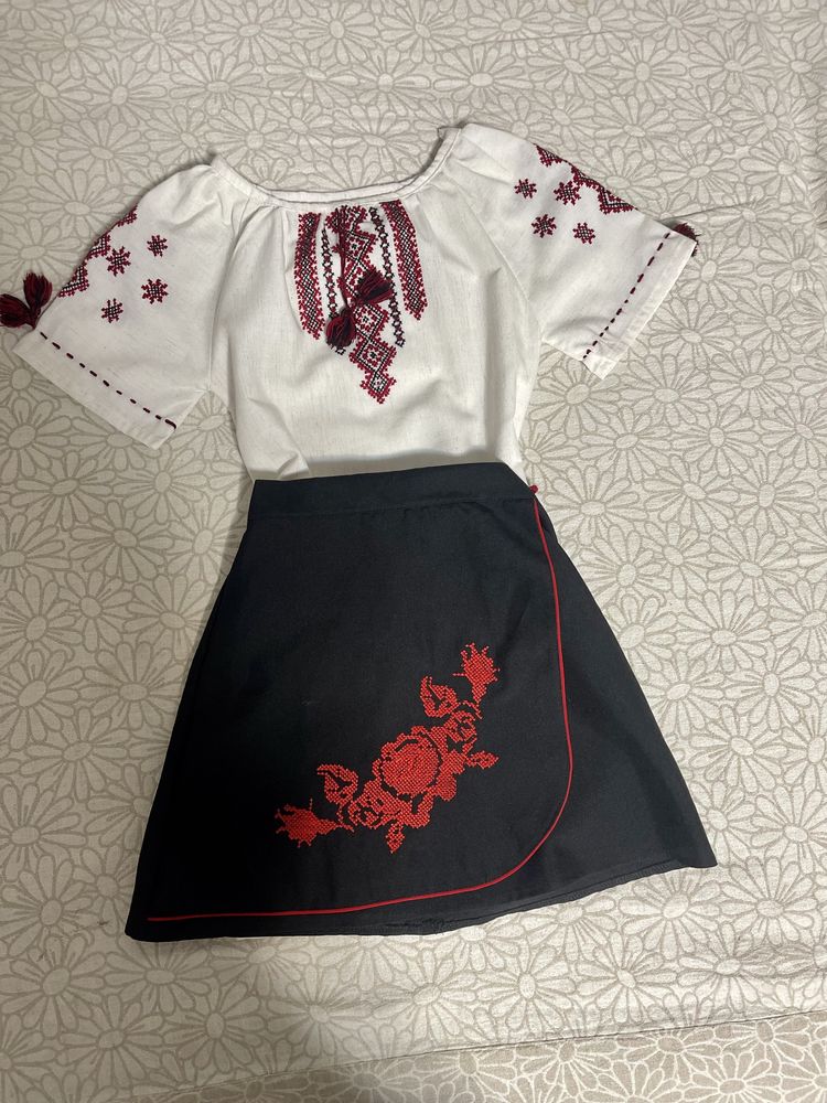 Вишиваночка плаття зі спідницею