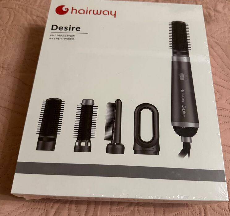 HAIRWAY Мультистайлер AIRSTYLER "DESIRE" 4 в 1 стайлер плойка фен