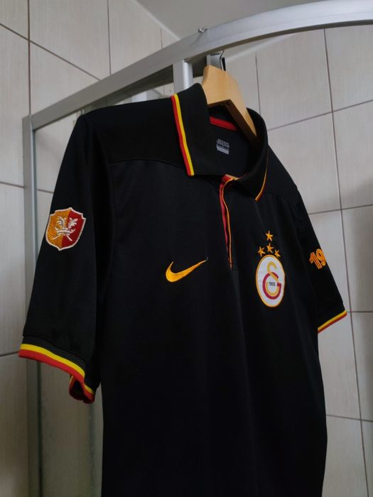 bluzka koszulka L sportowa Nike Galatasaray Istanbul running czarna ci
