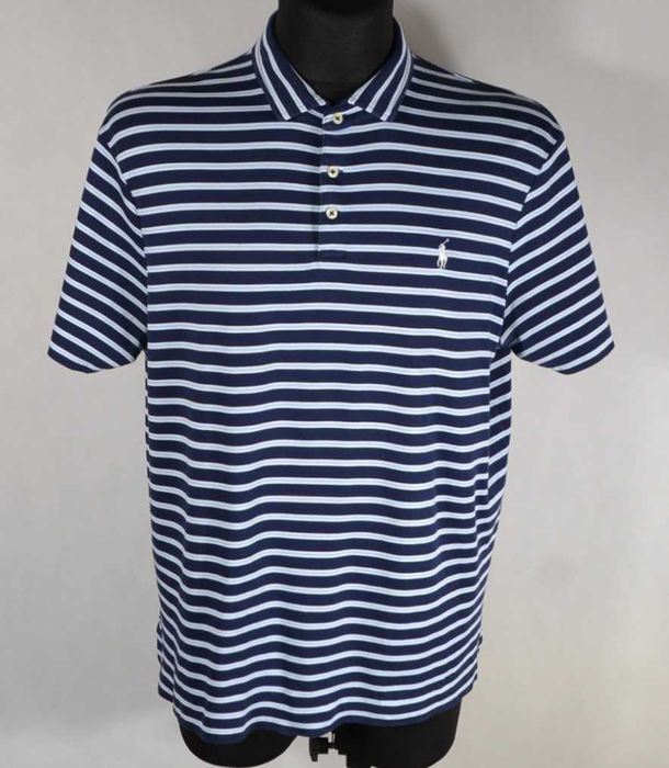 POLO RALPH LAUREN Koszulka Polo Męska XL Oryginalna Super Stan Bawełna