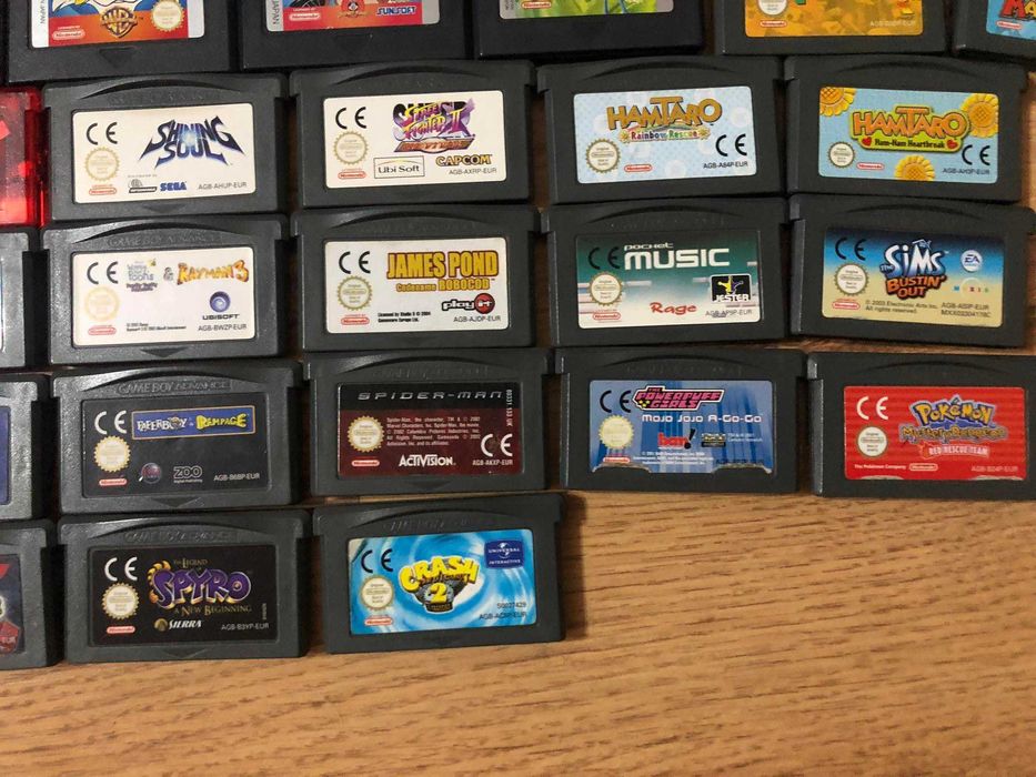 Jogos Gameboy Advance Game Boy Color SP GBA Nintendo