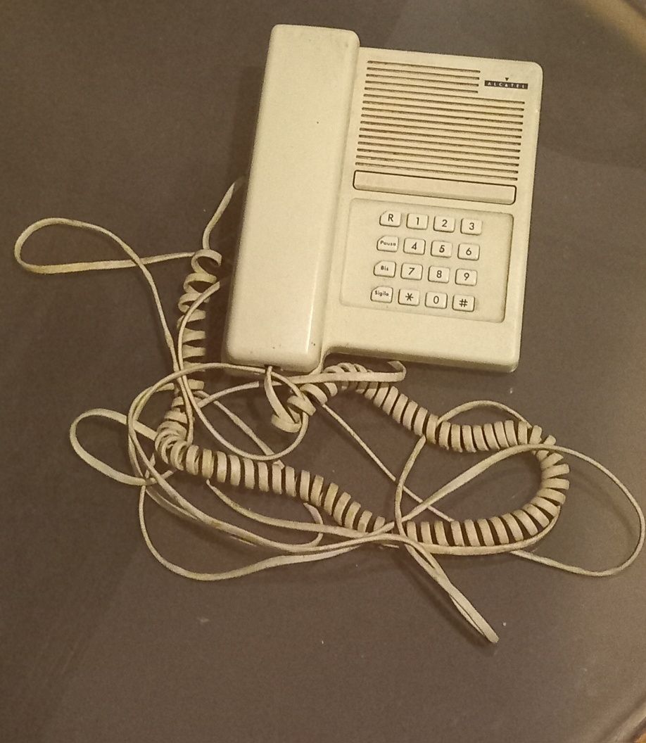 Telefone fixo antigo da Alcatel 8€