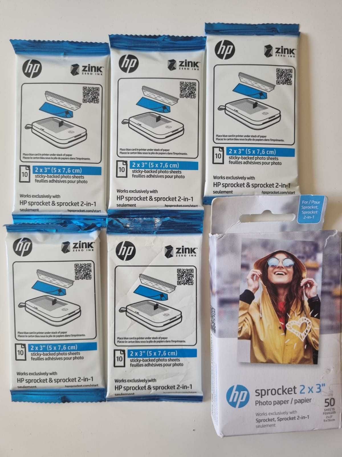Papier fotograficzny HP Sprocket 50 arkuszy