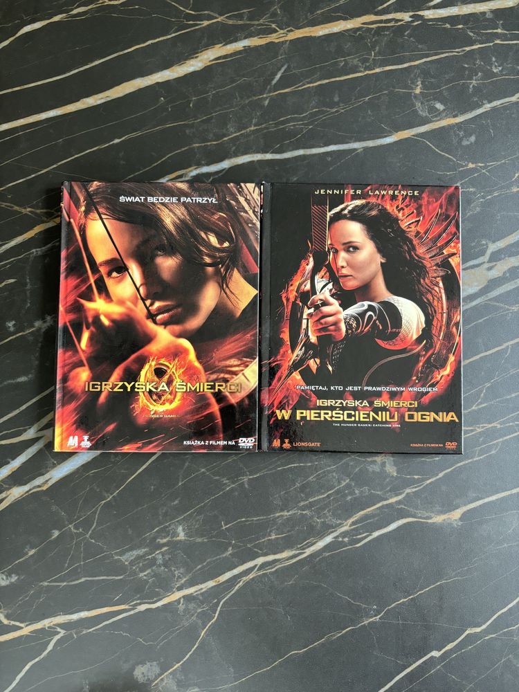 Zestaw Igrzyska Śmierci i Igrzyska Śmierci: W Pierścieniu Ognia DVD