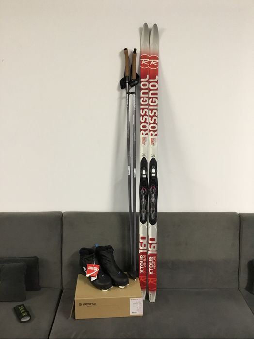 Komplet nart biegowych 160 cm NNN rossignol/alpina/