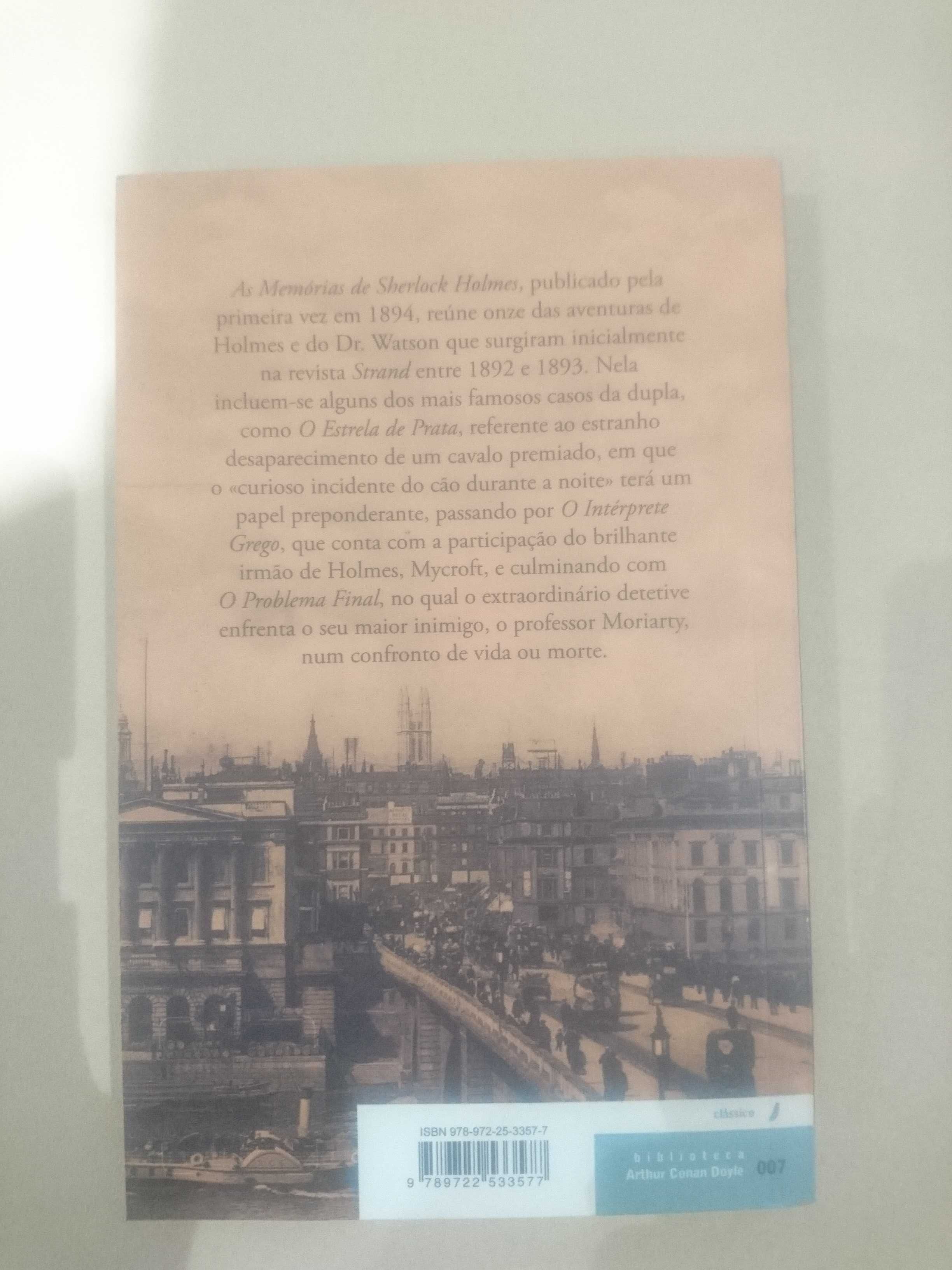 Livro - As Memórias de Sherlock Holmes - Arthur Conan Doyle - NOVO