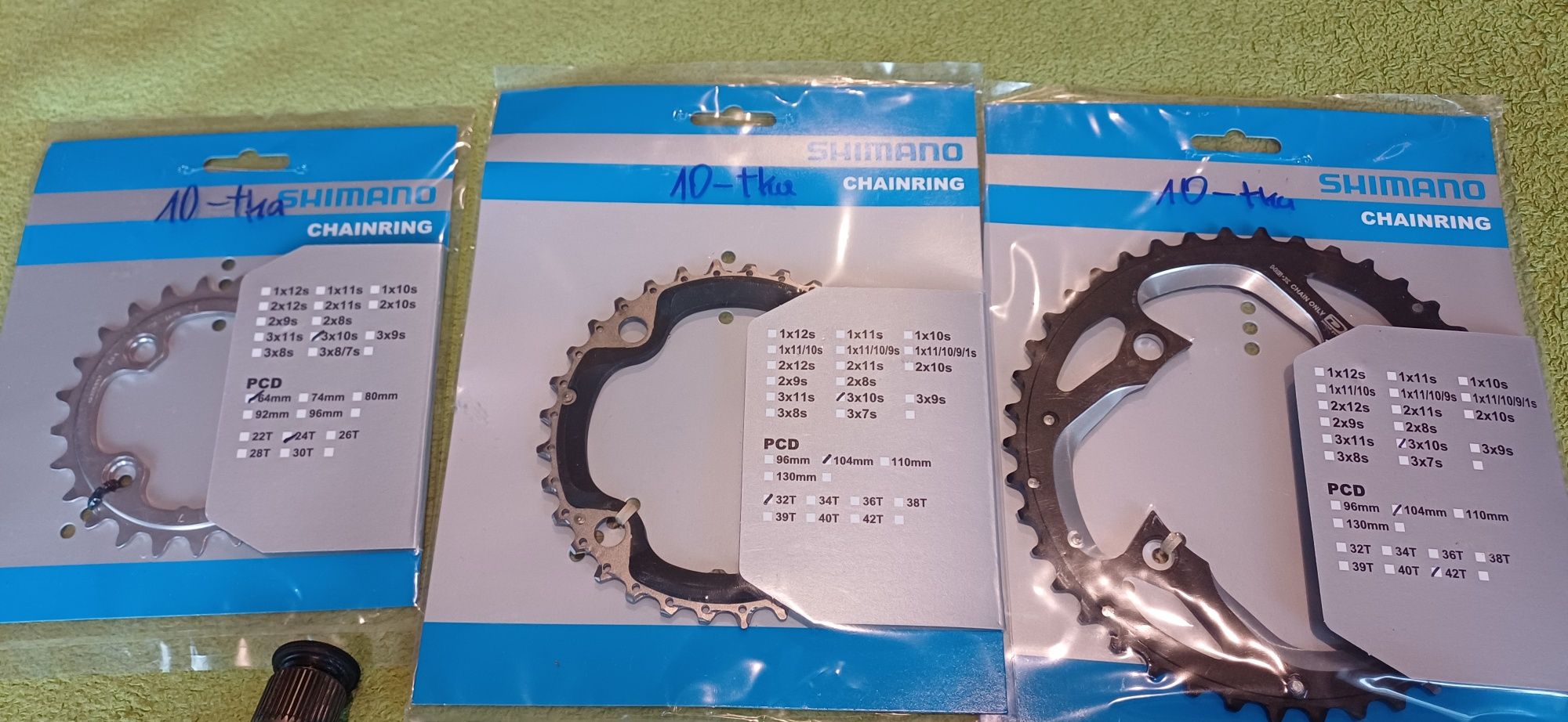 Shimano XT 3x10 grupa Używane z Nowymi częściami