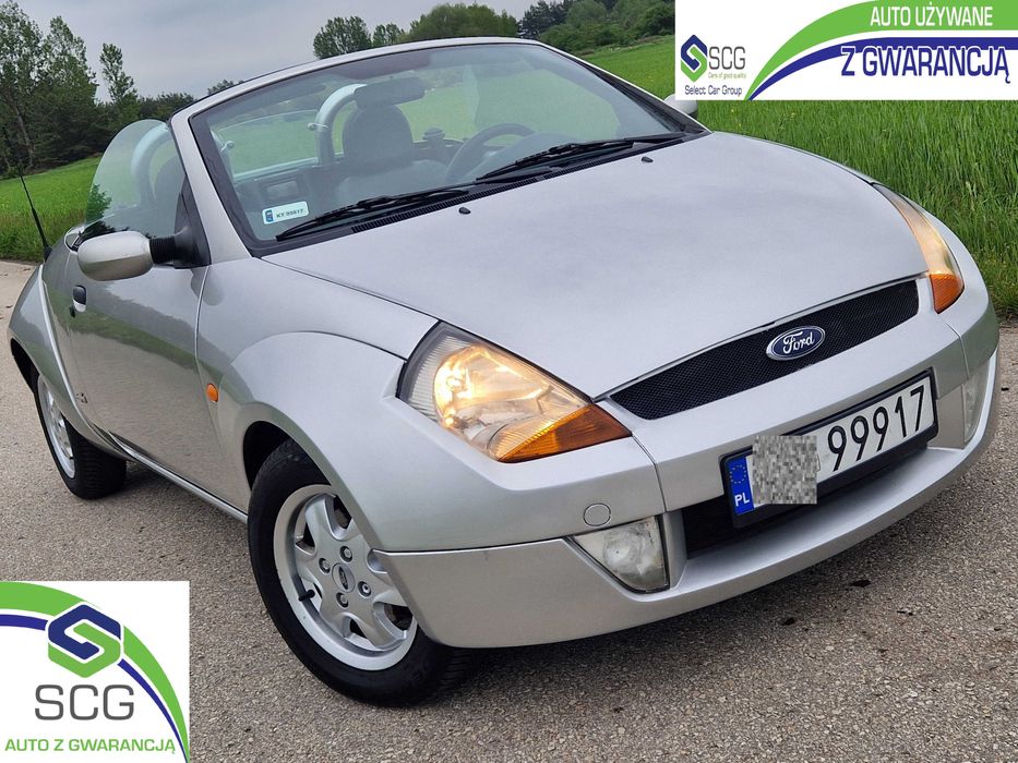 Ford Streetka 1.6 95KM_90tyś przebiegu_Bez grama korozji_Zadbany