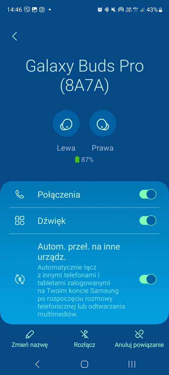 Samsung Buds Pro  słuchawki