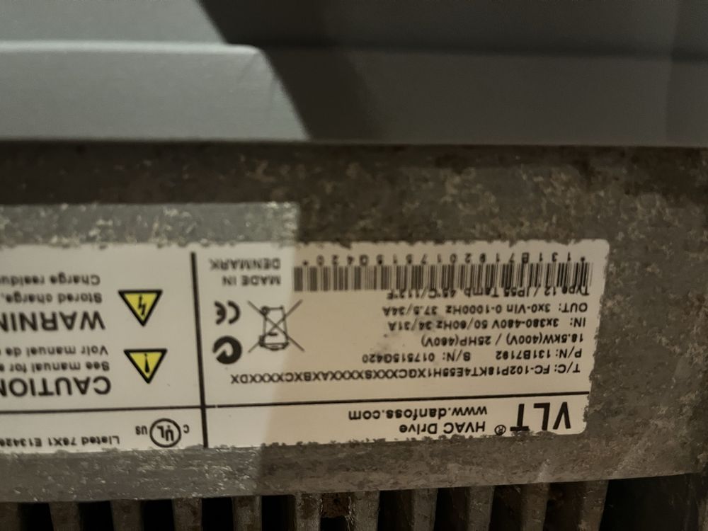 Falownik Danfoss FC 102-P 18.5 KV VLT
