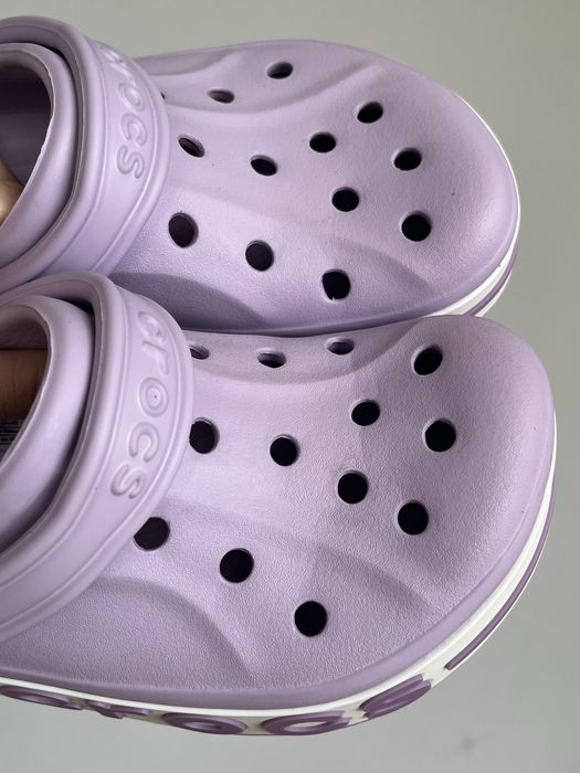 Crocs bayaband lavender m6w8 38 крокси баябенд лаванда жіночі