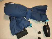 Rękawice jedno palczaste Wedze Decathlon, dla 3-6 latka. Waterproof.