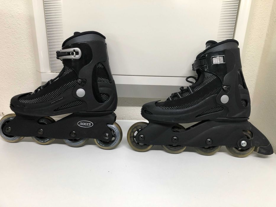 Patins em linha, de senhora, tamanho 39