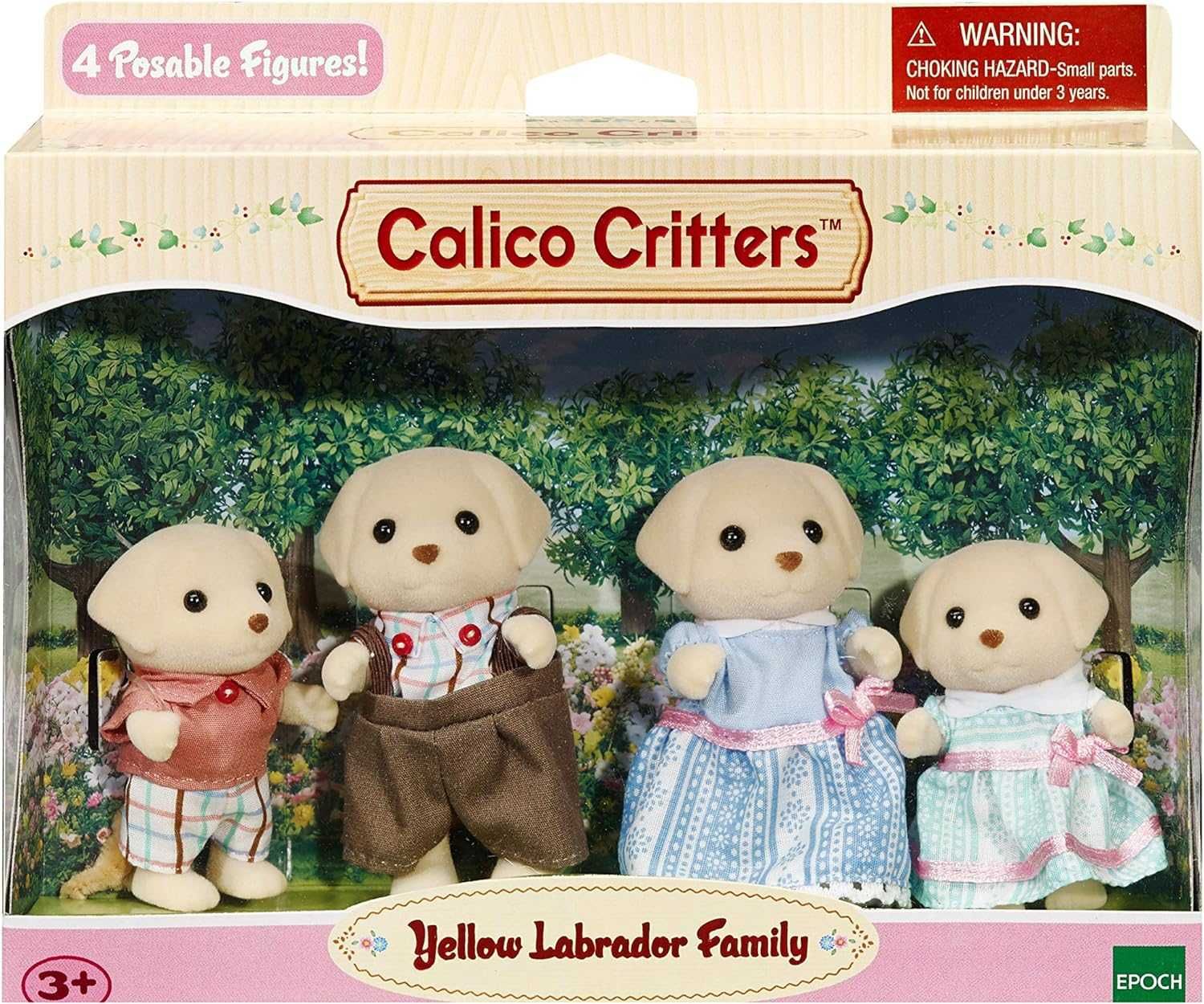 Sylvanian Families Calico Critters Husky Family  хаски