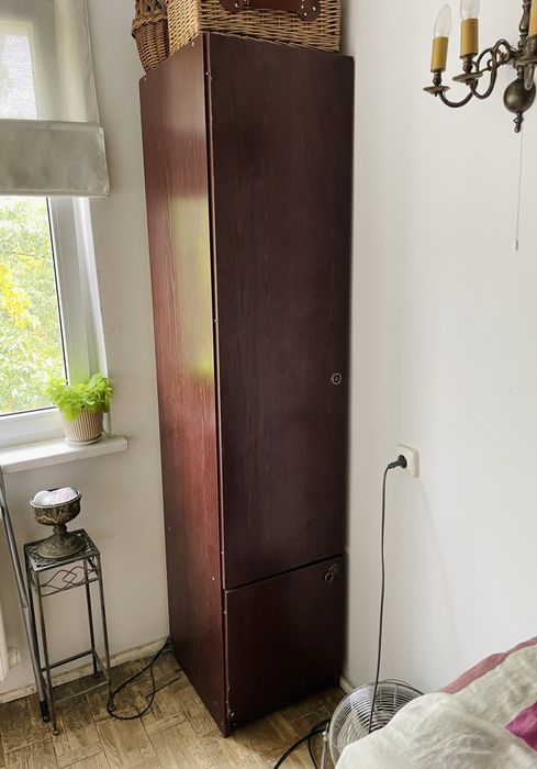 Szafa Brązowa 205x50x45