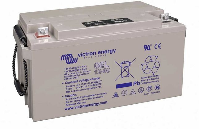 Bateria de gel victrom 12v 90ah nova