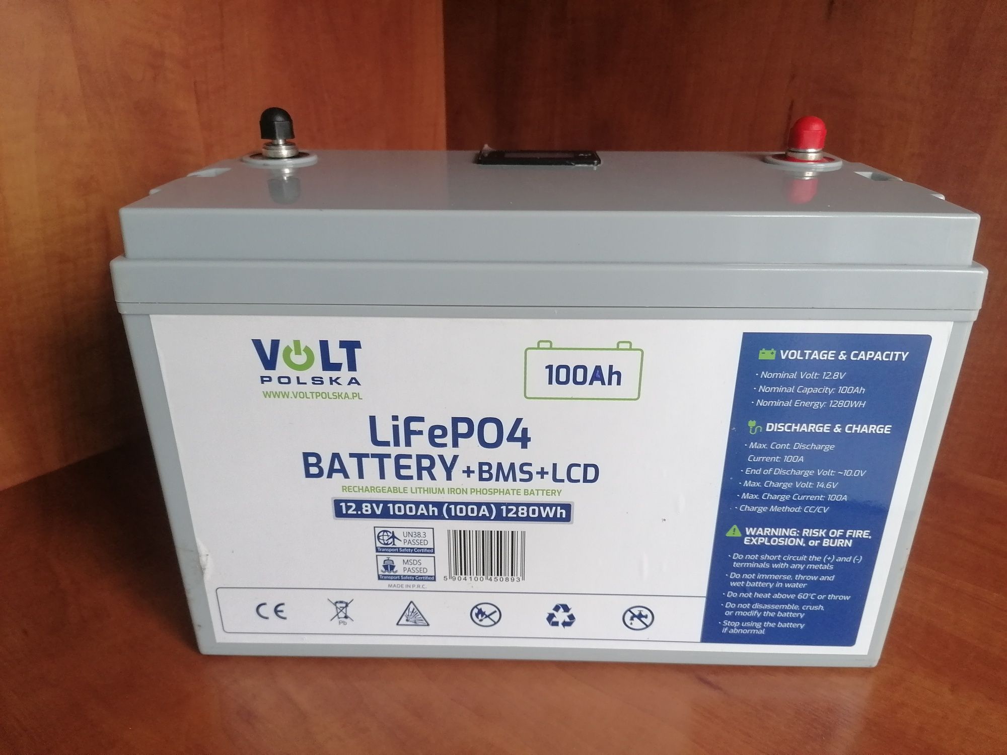 Bateria, akumulator VOLT 100Ah