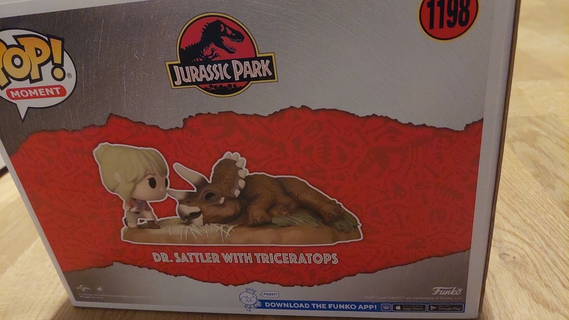 Funko pop figurka jurrassic park