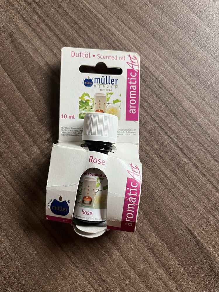 Muller Olejek Zapachowy do świec Róża 10ml