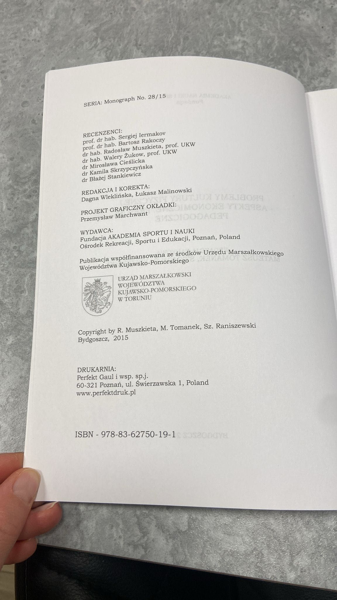 „Problemy kultury fizycznej” Szymon Raniszewski
