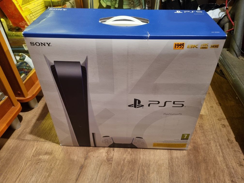 Konsola Playstation 5 z padem 825 GB PS5 używana gwarancja Kraków