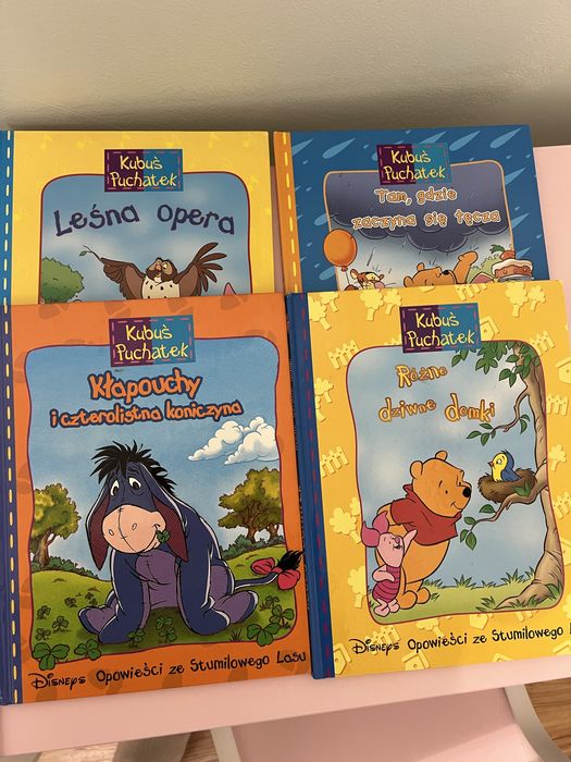 Zestaw 7 książek Kubuś puchatek