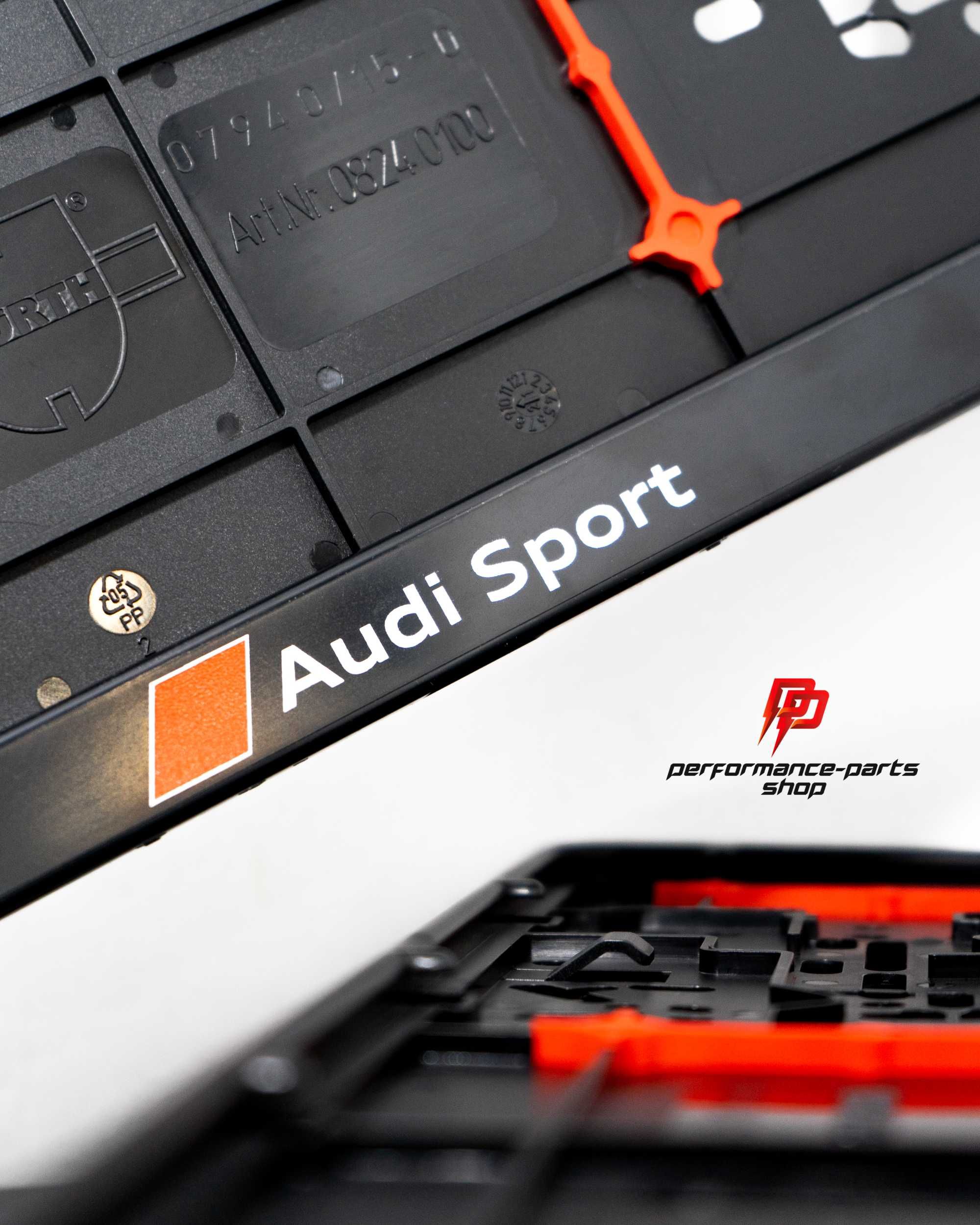 Рамка для номера Audi Sport