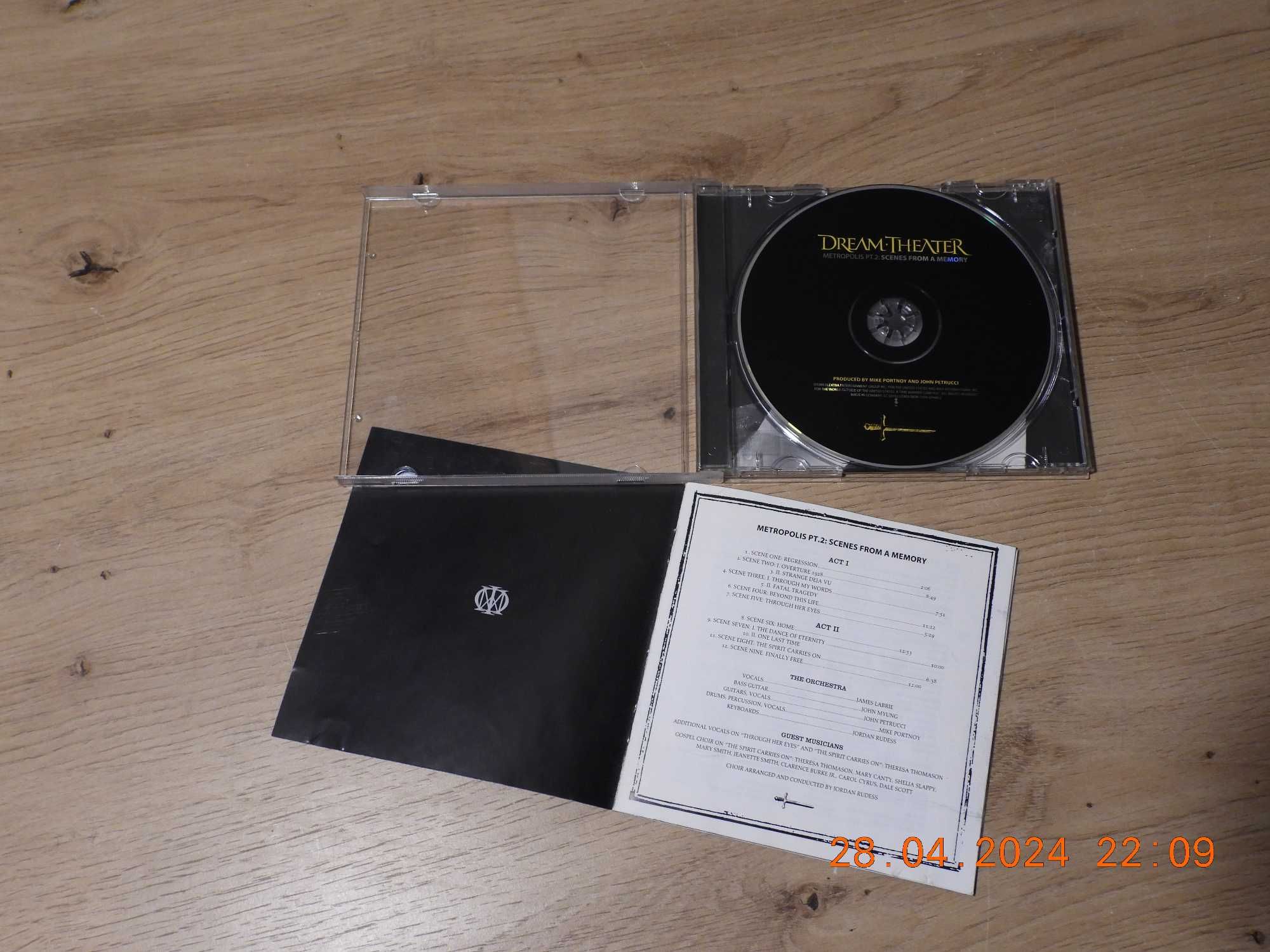 Dream Theater - Metropolis Pt. 2: Scenes From A Memory - CD