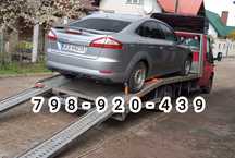 Laweta holowanie transport mobilny mechanik