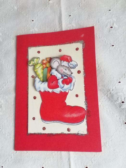 Postal de Natal, com relevo