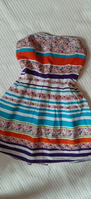 Sukienka letnia boho w kwiaty rozmiar S/M