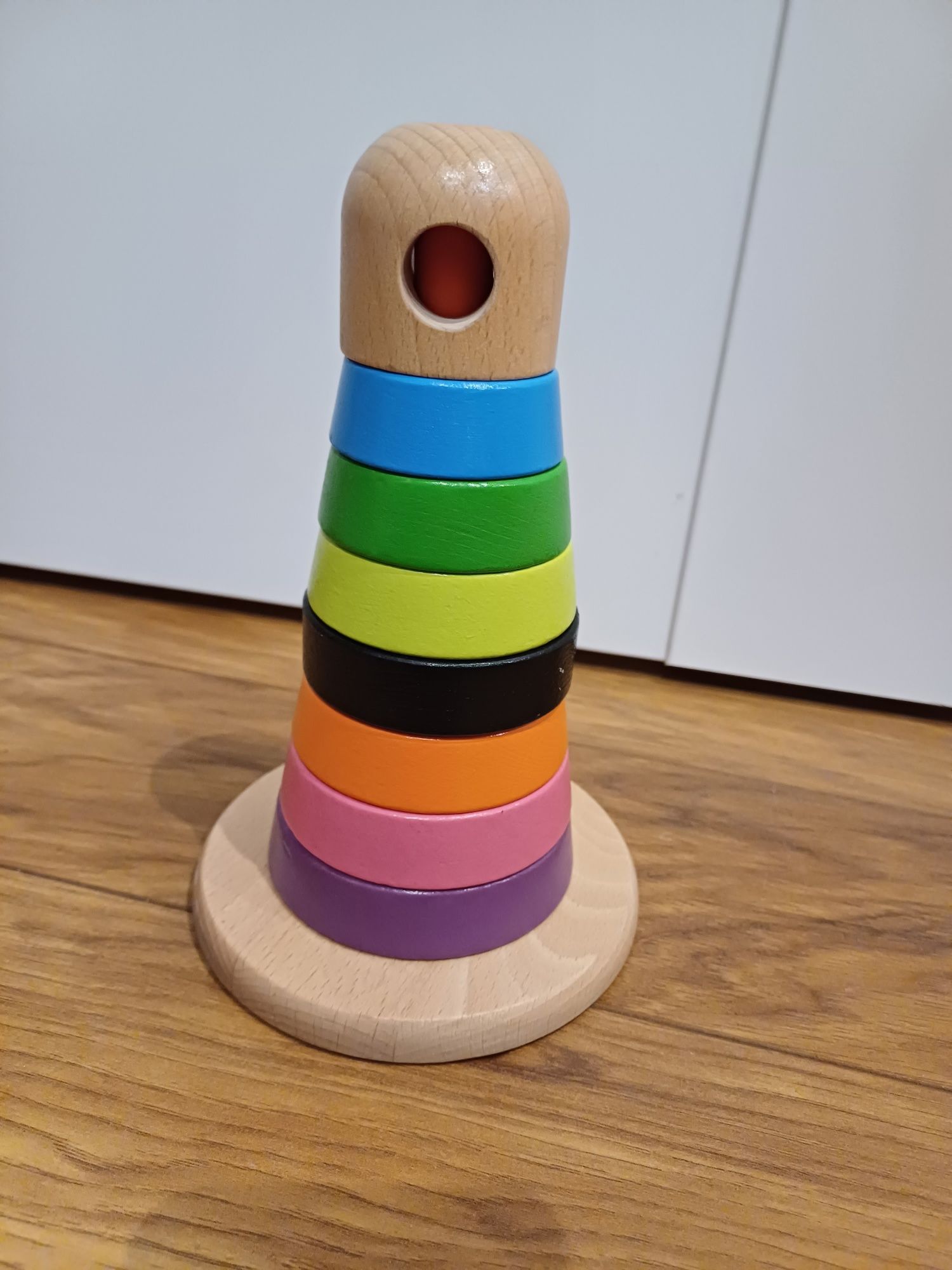 Ikea Mula wieża drewniana zabawka