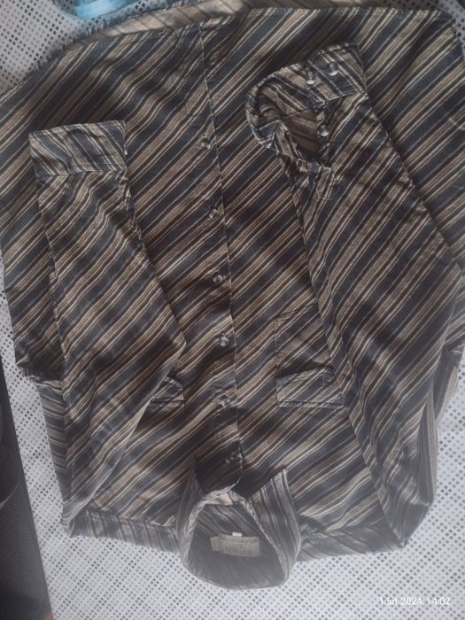 Męska koszula sztruksowa, rozm L
