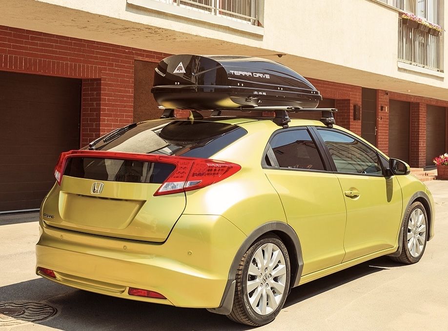 Автобокс 440 л TERRA DRIVE аеробокс аеро бокс на багажник крышу авто