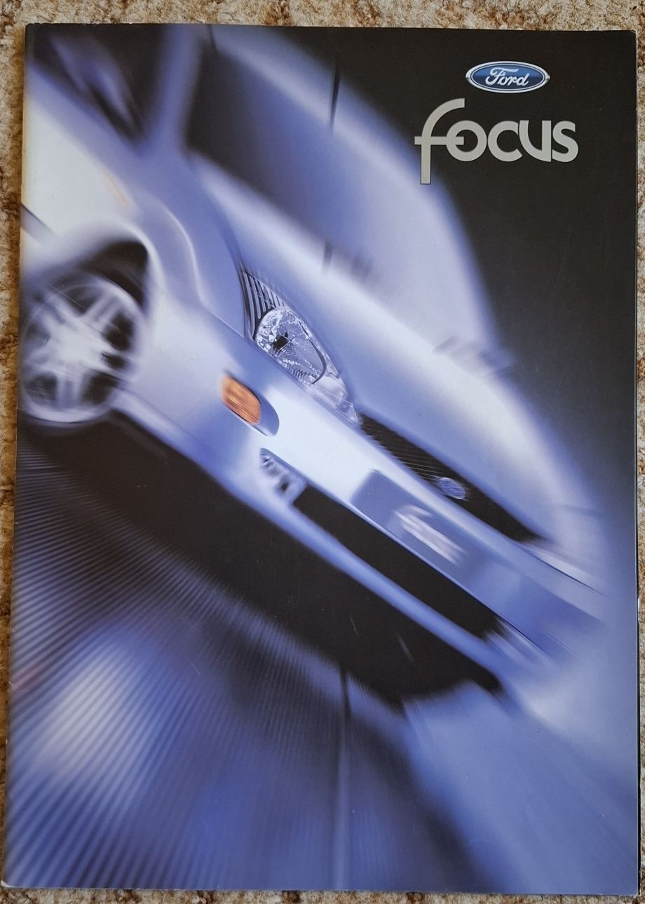 Prospekt Ford Focus Mk.I Wydanie 2001