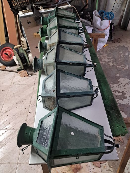 Candeias de rua usadas