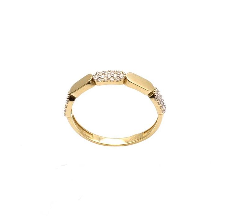 Złoty pierścionek -P/7