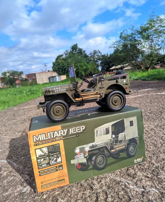 Машинка на радіокеруванні JJRC C8815 Jeep Willys, повний привід, 4х4