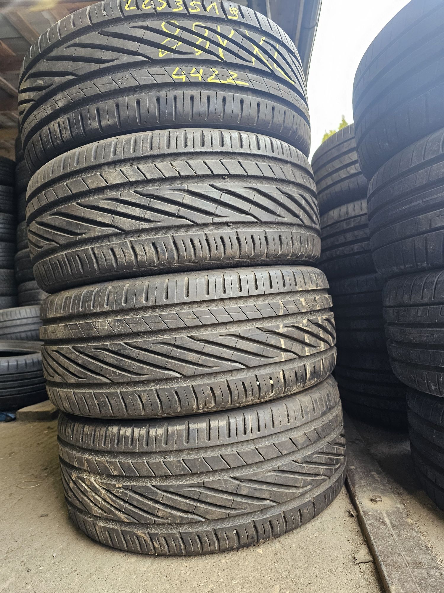 Opony Letnie R19 225/35-Uniroyal-7mm-22rok