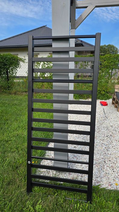 Grzejnik LOGIC 131x54 cm Czarny D 559W Roz 50cm 7 Bar EQUATION