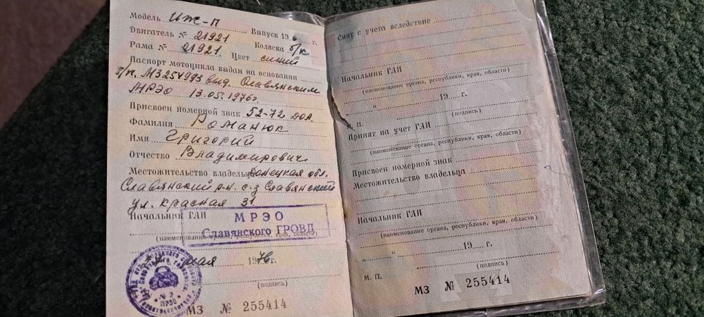 Мотоцикл ИЖ Планета