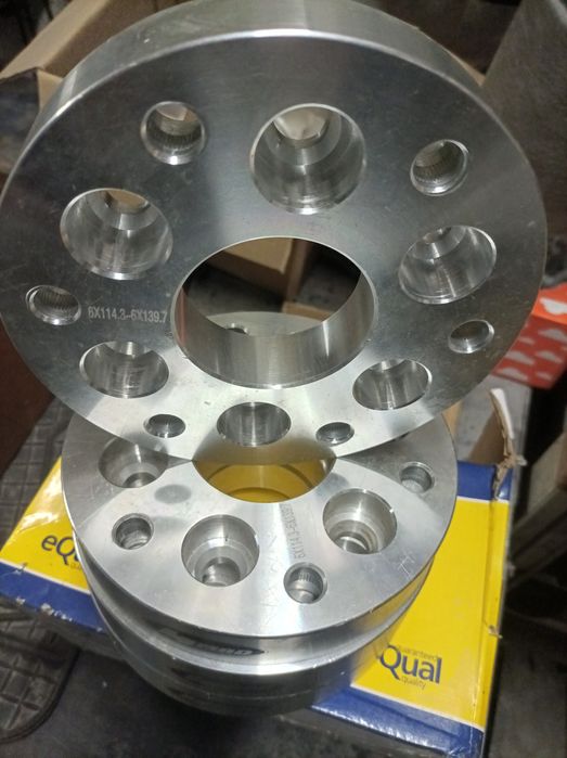 Колісні проставки, 5х114.3-6х139.7, 4mad
Колісні проставки, 5х114.3-6х