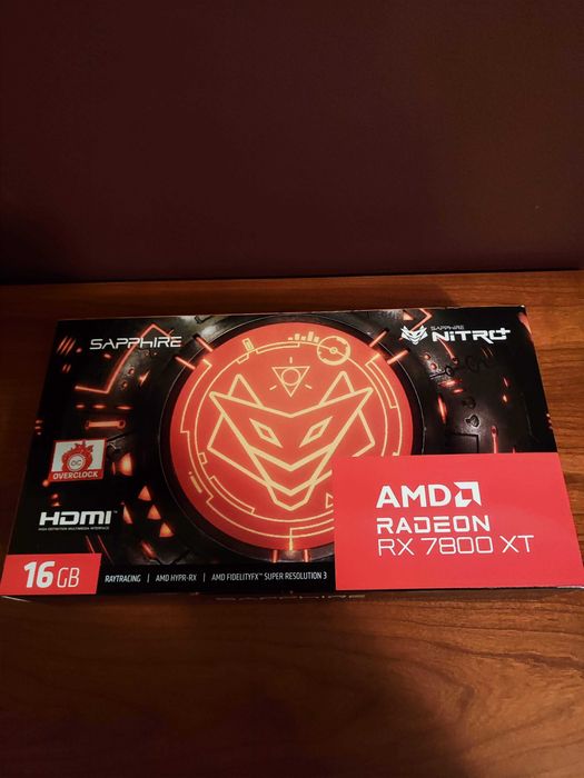 Gráfica Sapphire Radeon RX 7800 XT Nitro+ OC 16GB GDDR6