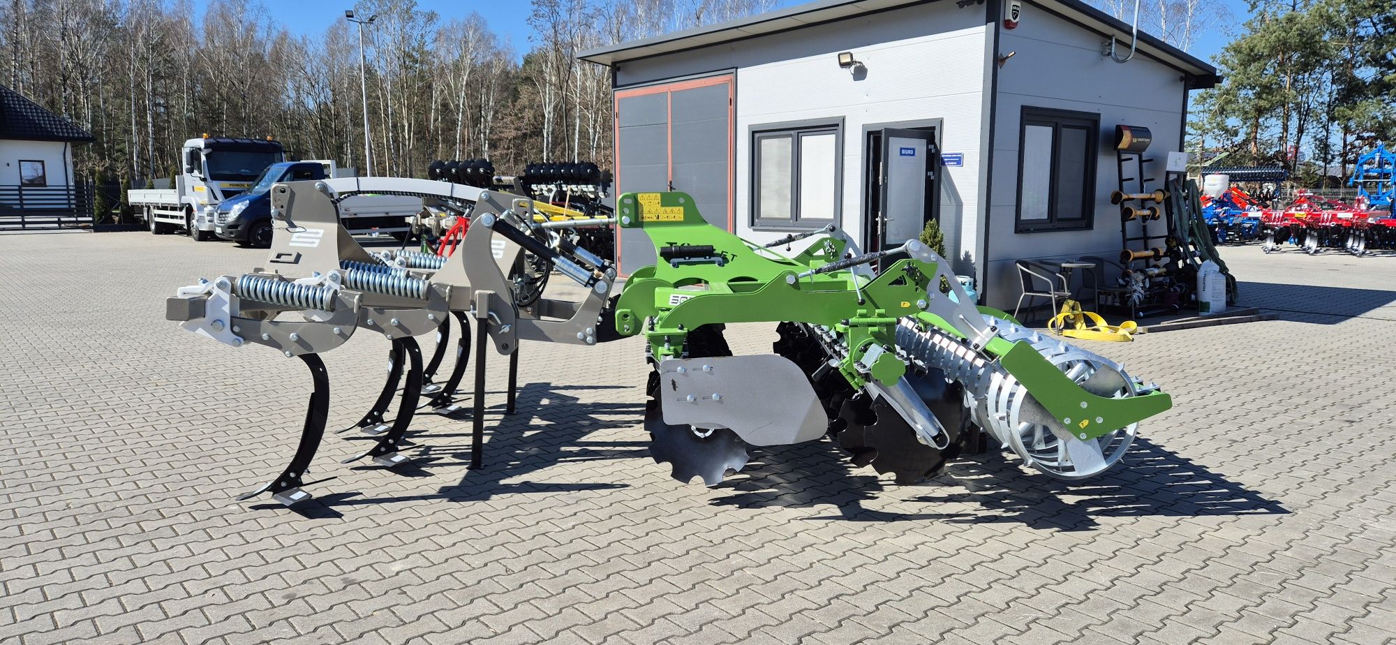KBOI300 Rolex Kultywator bezorkowy z możliwością agregacji Agro-Lift
