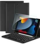 EasyAcc Etui z klawiatura QWERTZ dla iPad 10,2" (9./8./7. gen) – 3w1