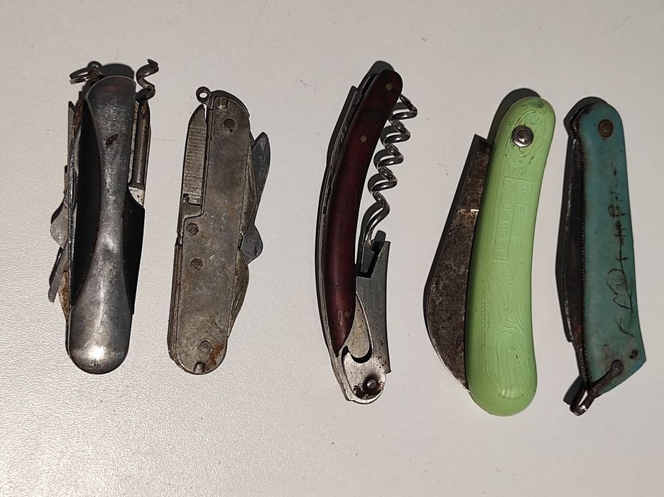 Складные ножи, мультиножи, перочинный нож, садовый нож одним лотом