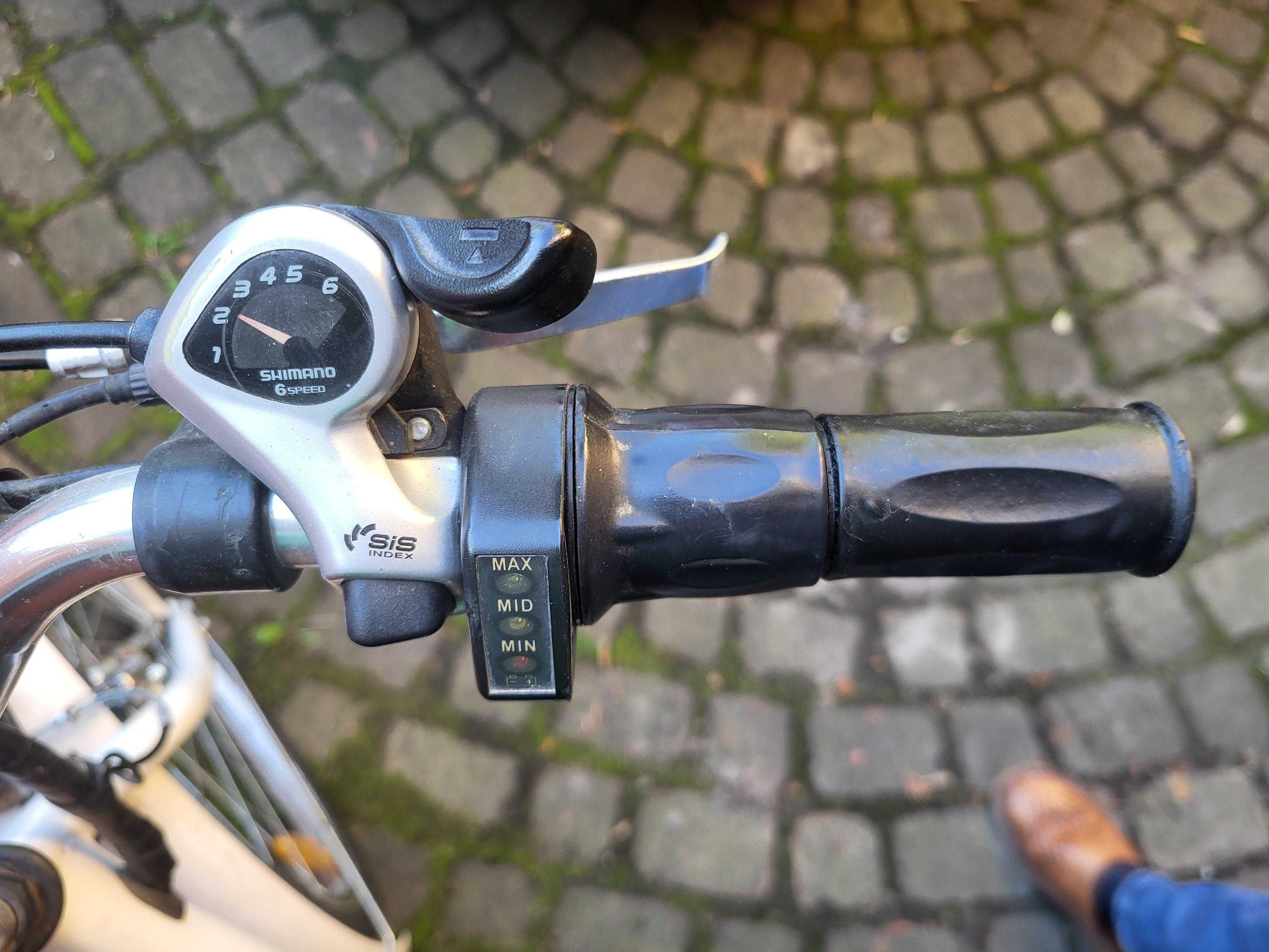 Rower elektryczny marki Helliot (czytaj opis)