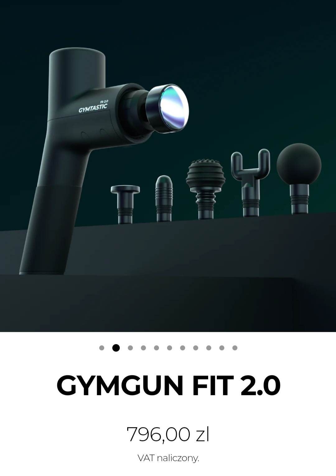 Masażer Gymtastic Gymgun fit 2.0