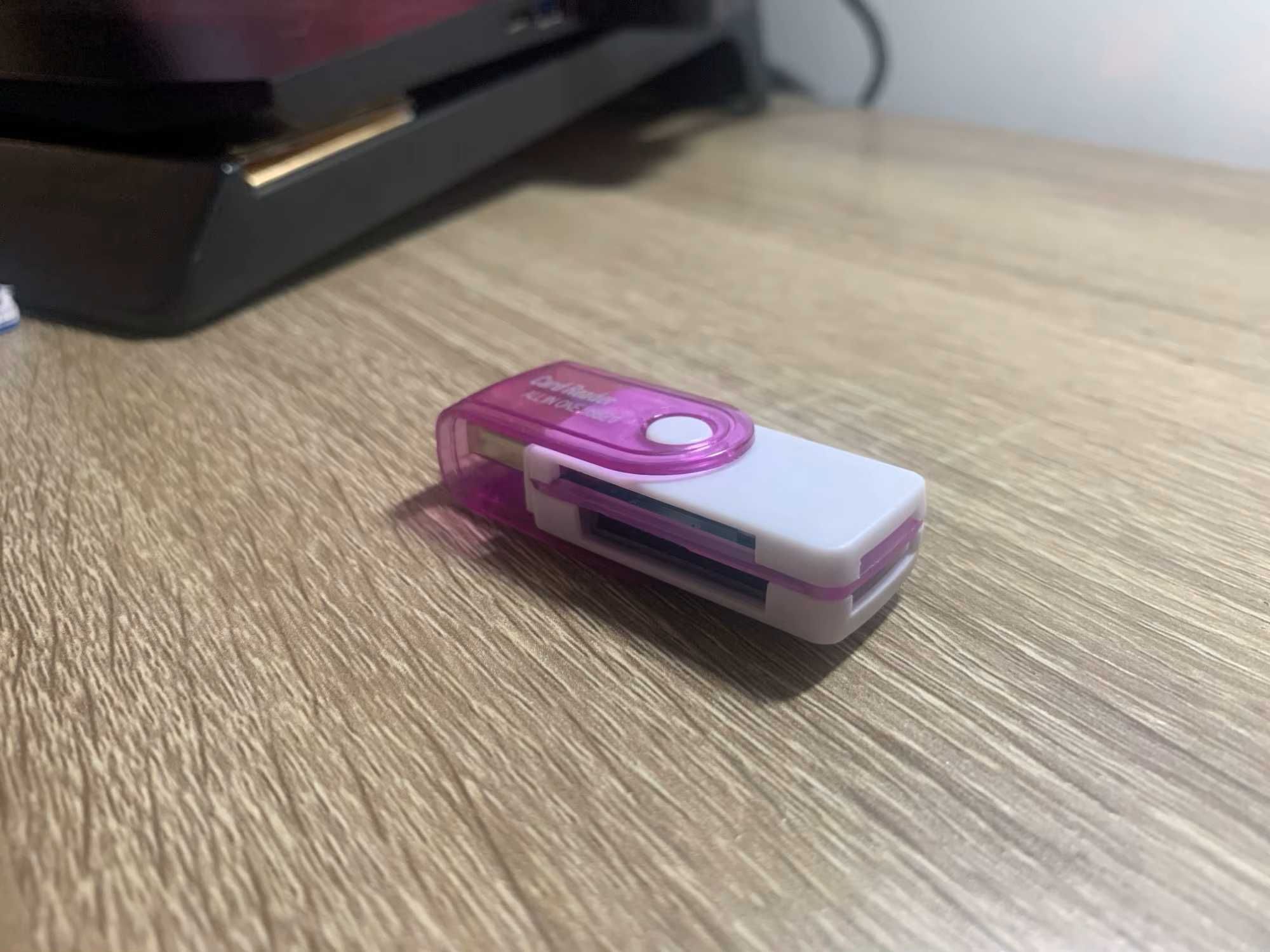 Картридер USB, SD, SDHC, Micro SD, TF, T-Flash, MS, MS DUO, M2