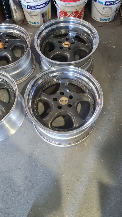 Felgi Artec Turbo 5x112 18' 3tlg Skręcane
